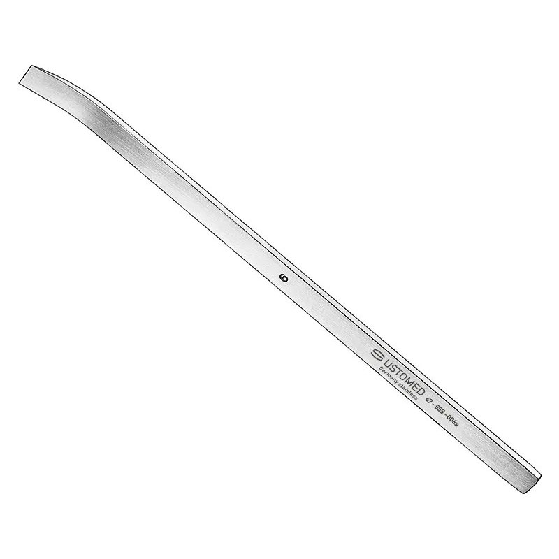 [67-555-006S] Ustomed - MINI-LAMBOTTE, osteotome, 13cm, 6mm, cvd., s.