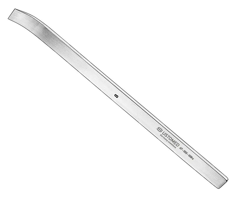 Ustomed - MINI-LAMBOTTE, osteotome, 13cm, 8mm, cvd., s.
