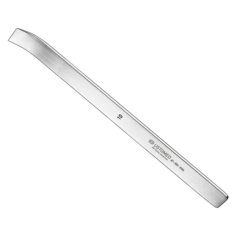 [67-555-010S] Ustomed - MINI-LAMBOTTE, osteotome, 13cm, 10mm, cvd., s