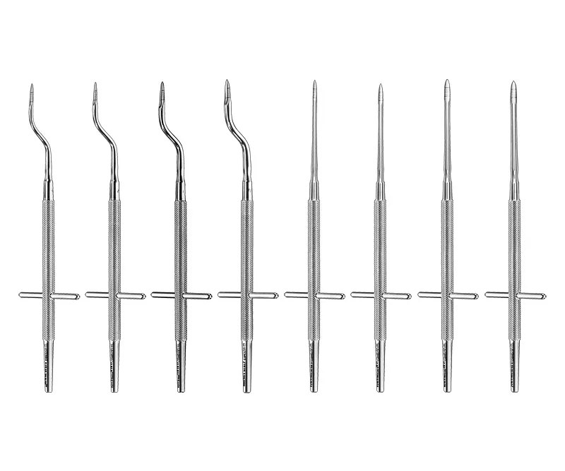 Ustomed - NENTWIG, Bone Spread.Instr., 8 pc., scal.