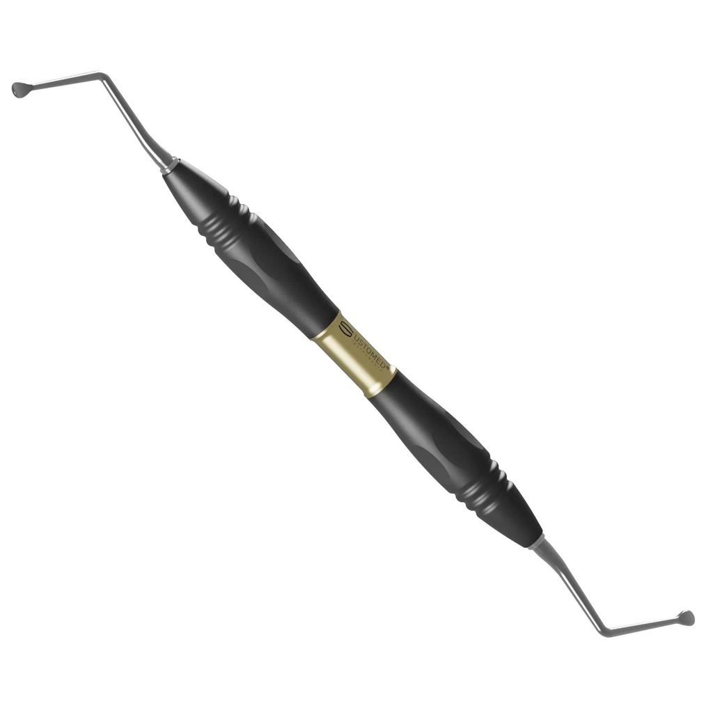 [67-797-186P0T3] Ustomed - LUCAS, botcurette, 17 cm, serr., maat 86, PEEK handvat