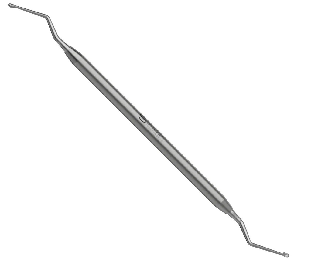 Ustomed - HEMINGWAY, bone curette, 18 cm, d/e., size 0