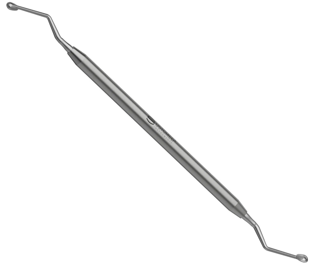 Ustomed - HEMINGWAY, bone curette, 18 cm, d/e., size 4