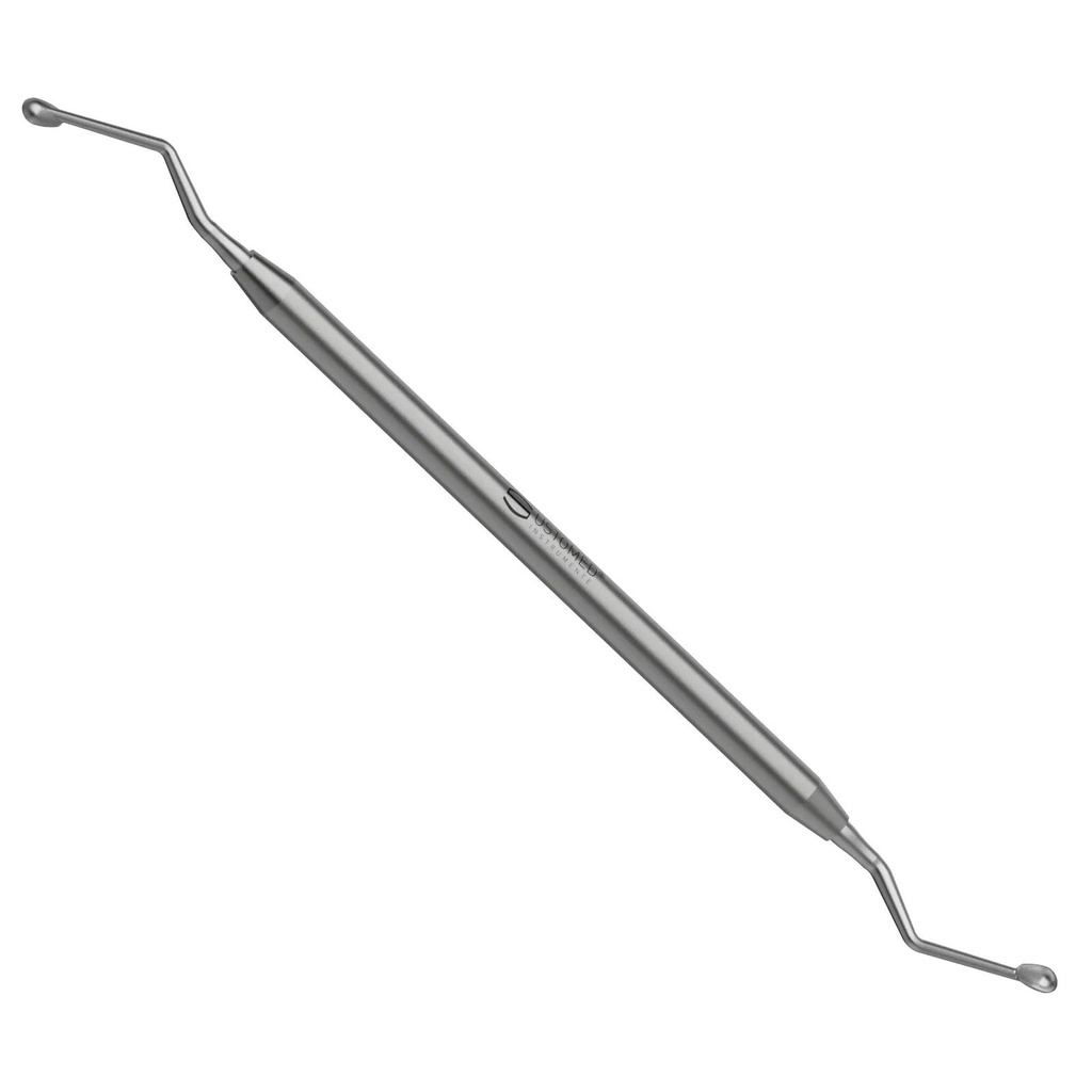 [67-799-040] Ustomed - HEMINGWAY, bone curette, 18 cm, d/e., size 4