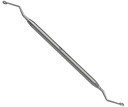 Ustomed - HEMINGWAY, bone curette, 18 cm, d/e., size 4