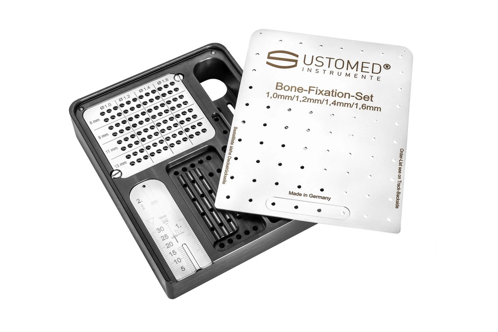 Ustomed - Box for Micro-Screws Ø 1, 0/1, 2/1, 4/1, 6mm