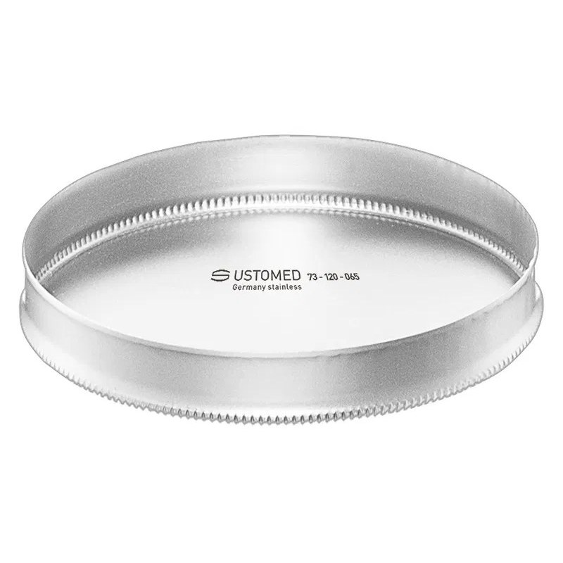 [73-120-065] Ustomed - Needle and drill sterilizing box, Ø 65 mm