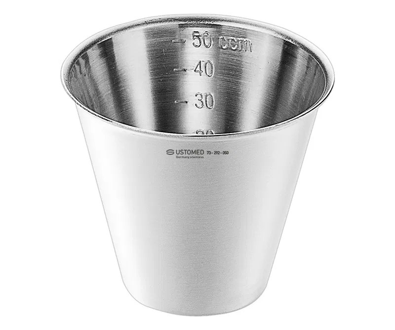 Ustomed - Metal-Bowl, 50 cc, graduated inside