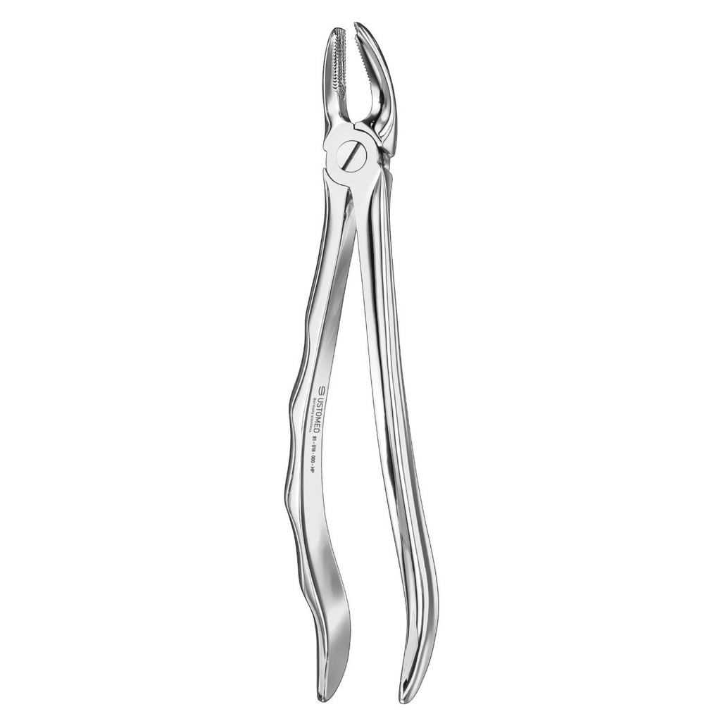 [81-018-000HP] Ustomed - Extracting forceps, anat., sz.18, nonslip