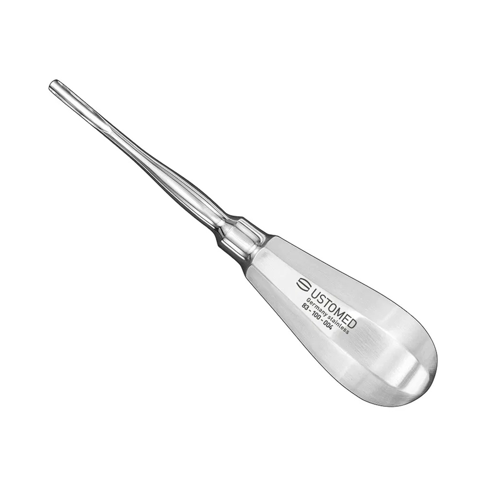 [83-100-004] Ustomed - BEIN wortelhevel 4 mm, recht