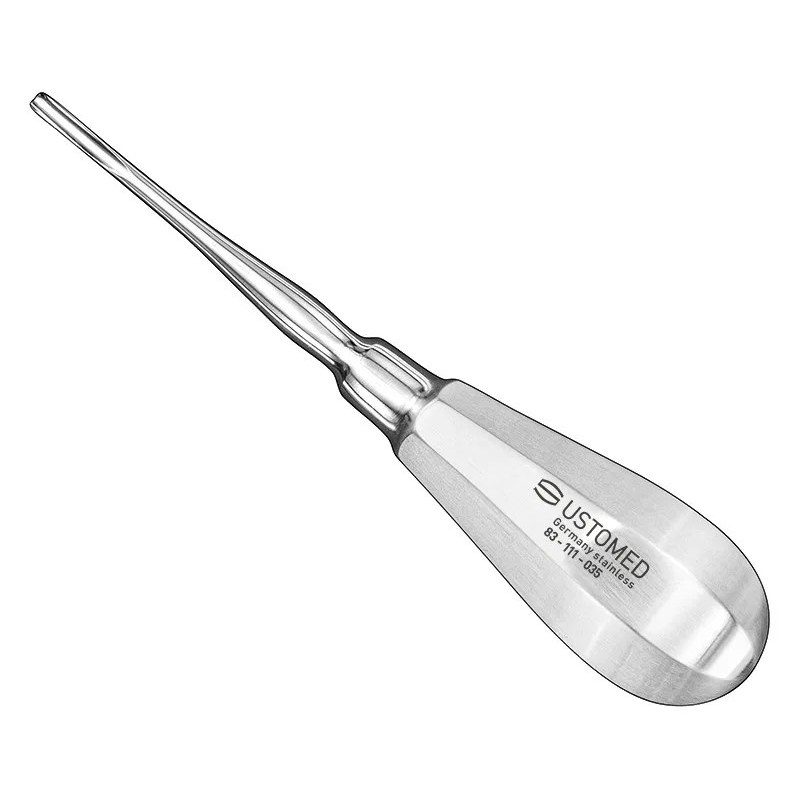 [83-111-035] Ustomed - BEIN wortelhevel 5 mm, gebogen achterwaarts
