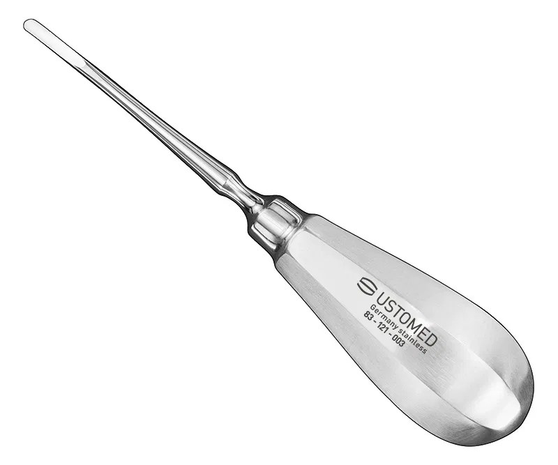 [83-121-003] Ustomed - USTO-LUX, root elevator, cvd.delic.3mm