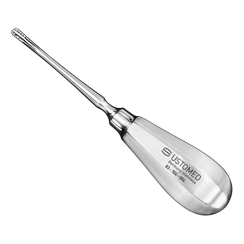 [83-154-004] Ustomed - LINDO-LEVIEN, root elevator, serrated, 4mm