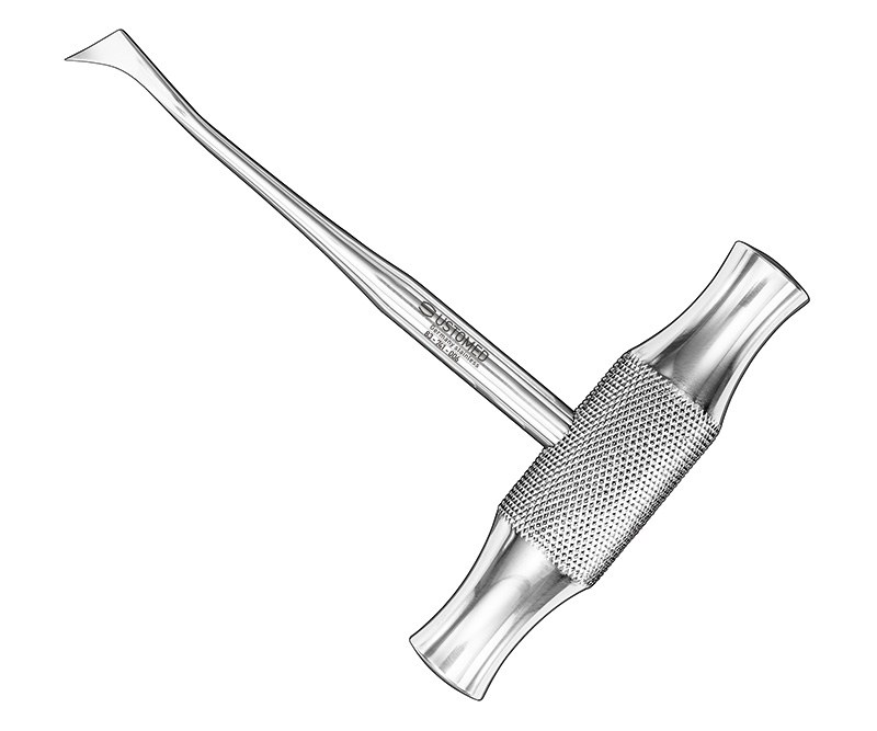 Ustomed - WINTER, root elevator, sz.12R, cross handle