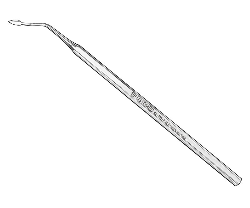 Ustomed - Desmotome, angled, size 2, oct. handle