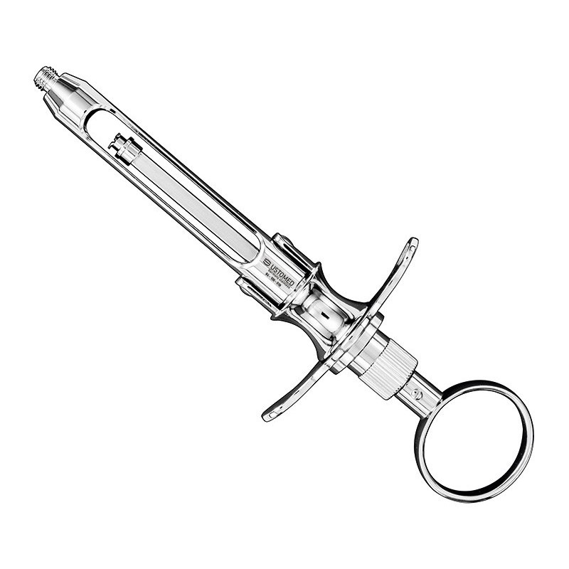 [84-100-018] Ustomed - Cartridge syringe, ring handle