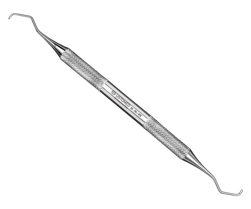 [85-781-078] Ustomed - GRACEY, period. curette, 7/8, d.-e.