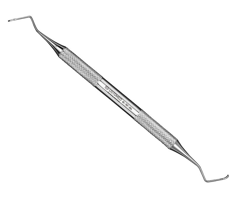 Ustomed - COLUMBIA, period. curette, 4L/4R, d.-e.