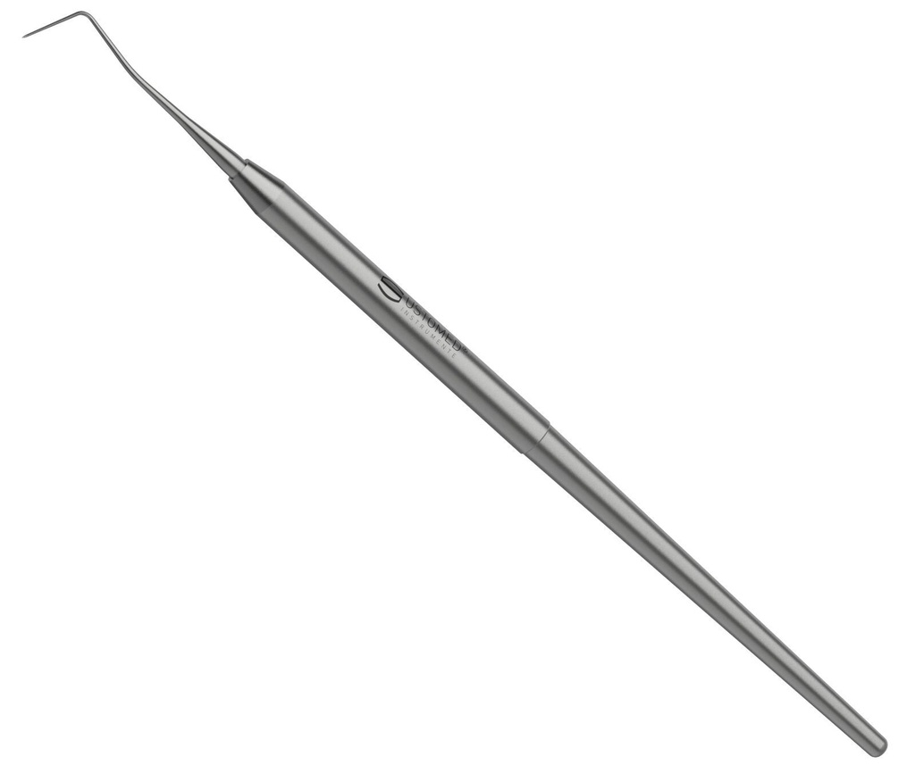 Ustomed - Probe, sz. 1, extrem.fine, s.-e., rd.handle