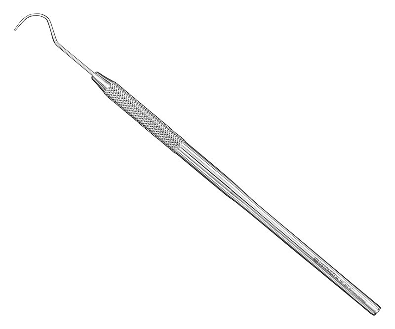 Ustomed - Probe, sz.44, extrem.fine, s.-e., rd.handle