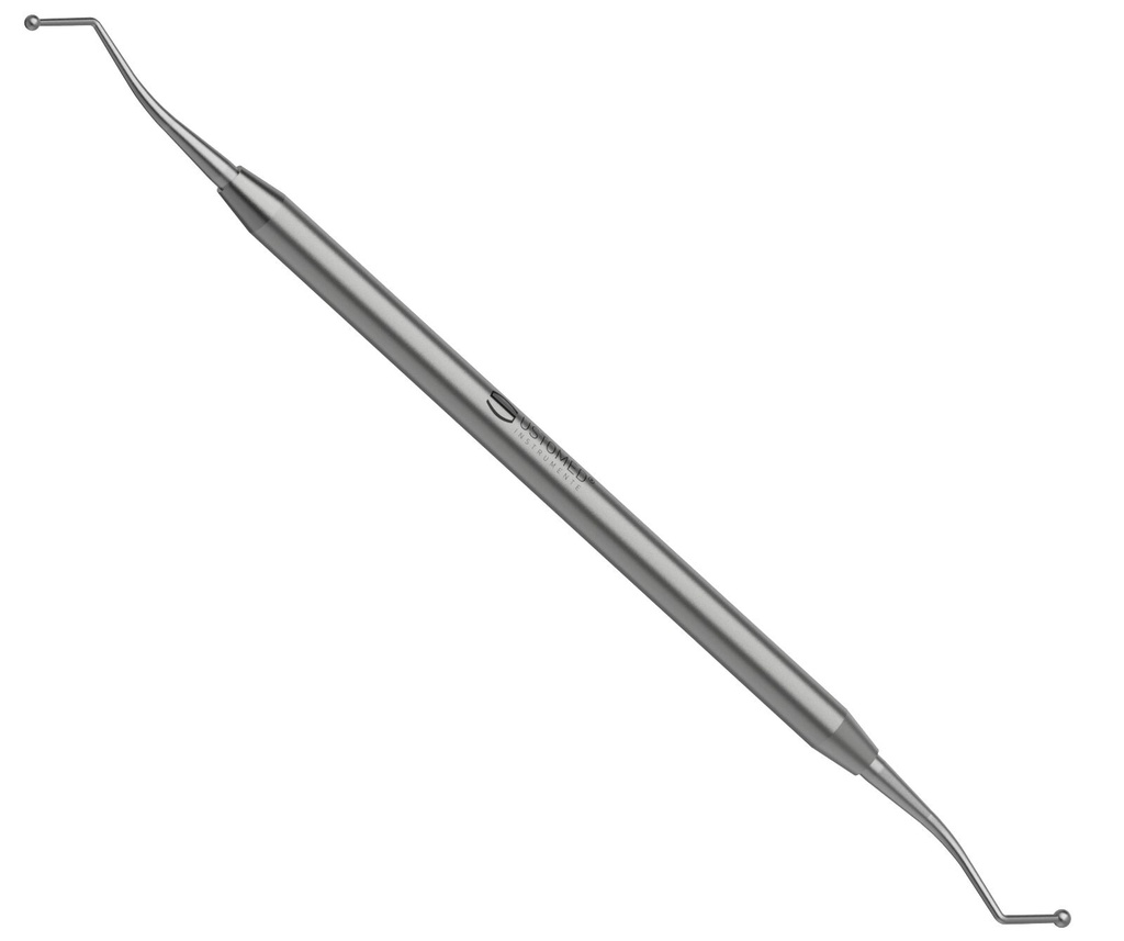 Ustomed - Plugger, ball shaped, size 3, double-ended