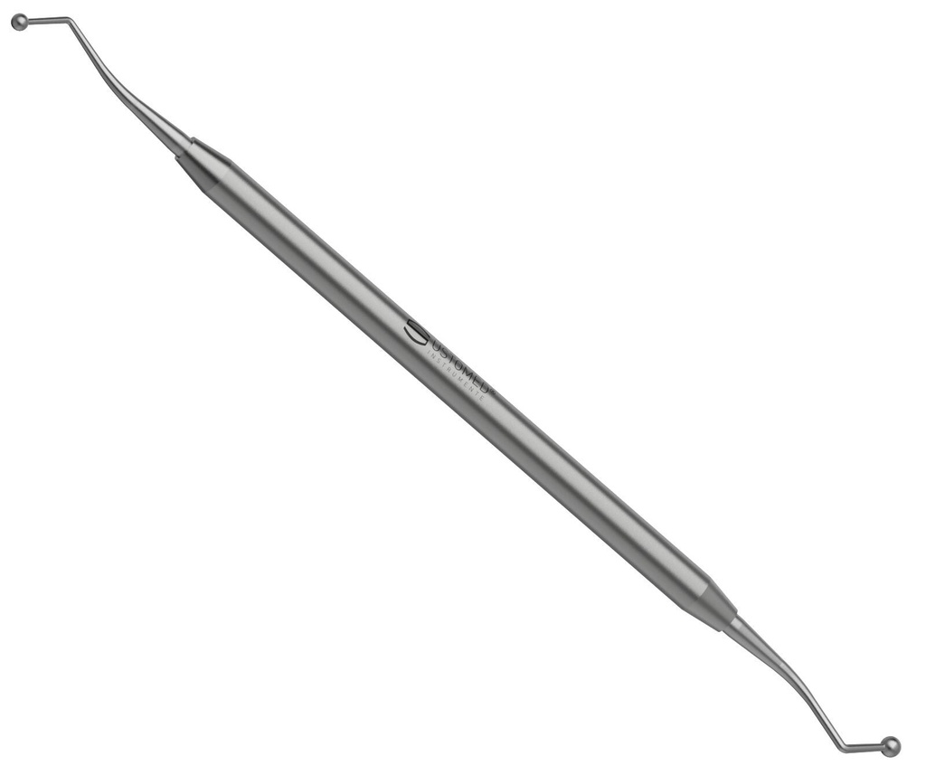 Ustomed - Plugger, ball shaped, size 4, double-ended
