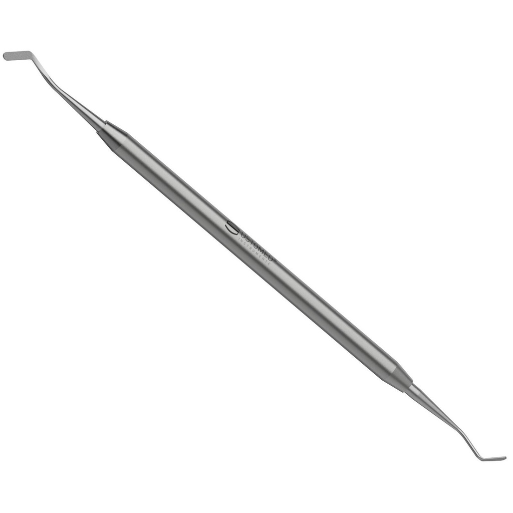 [86-551-001] Ustomed - Filling spatula, sz.1, rigid, double-ended