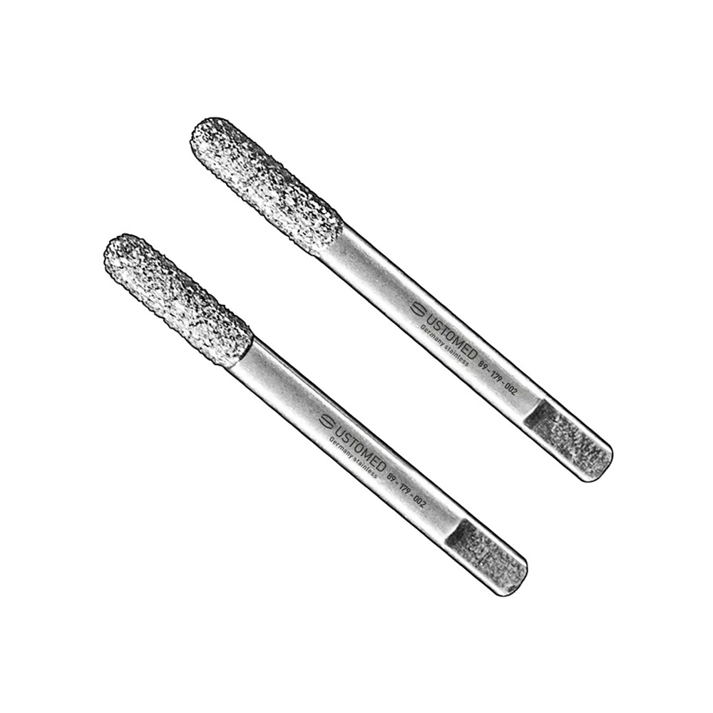 Ustomed - Diamond inserts voor BÖHM telescoopkronentang (set van 2)