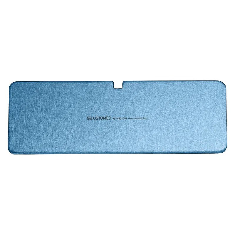 [90-650-001] Ustomed - Identification label, blue, incl.inscript.