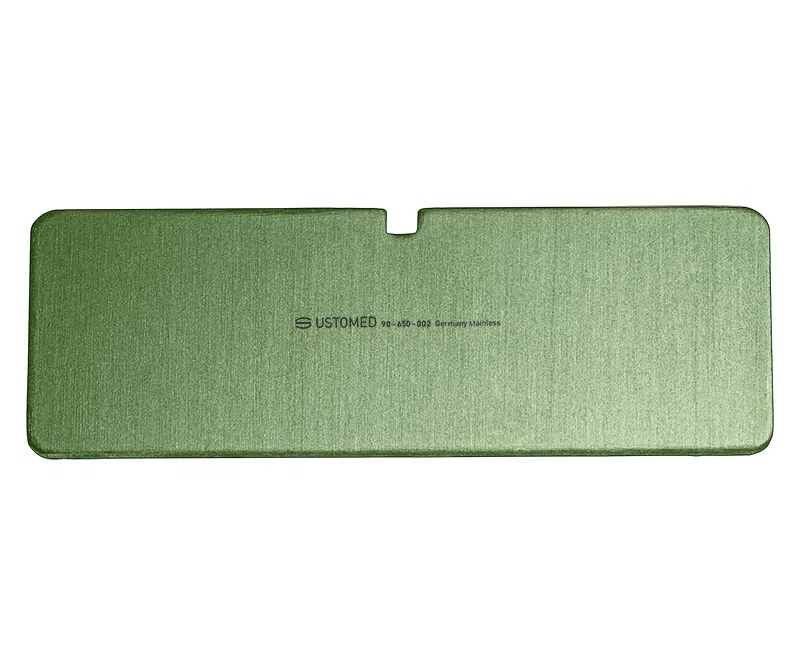 Ustomed - Identification label, green, incl.inscript