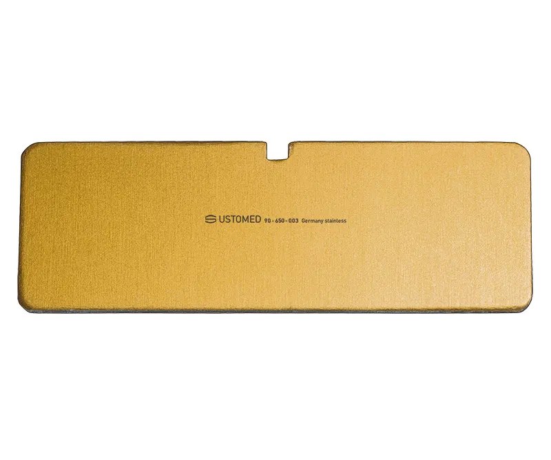 Ustomed - Identification label, yellow, incl.inscrip