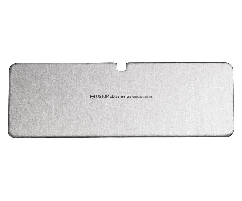 [90-650-005] Ustomed - Identification label, silver, incl.inscrip