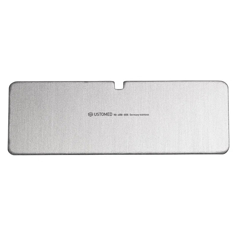 [90-650-005] Ustomed - Identification label, silver, incl.inscrip
