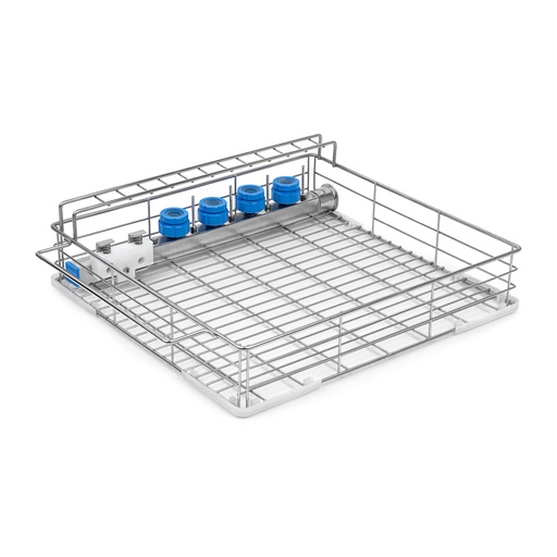 [123006] Euronda - Eurosafe 60 waskorf met 4 handstuk houders