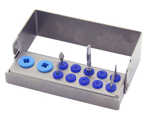 Nichrominox Multi Plug'In Borenblok - 10+2 gaten